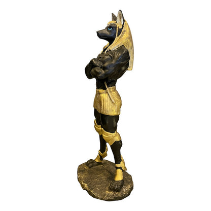 Anubis Figura Resina Naciona 25 Cm (fornido) Negro by HEREJE