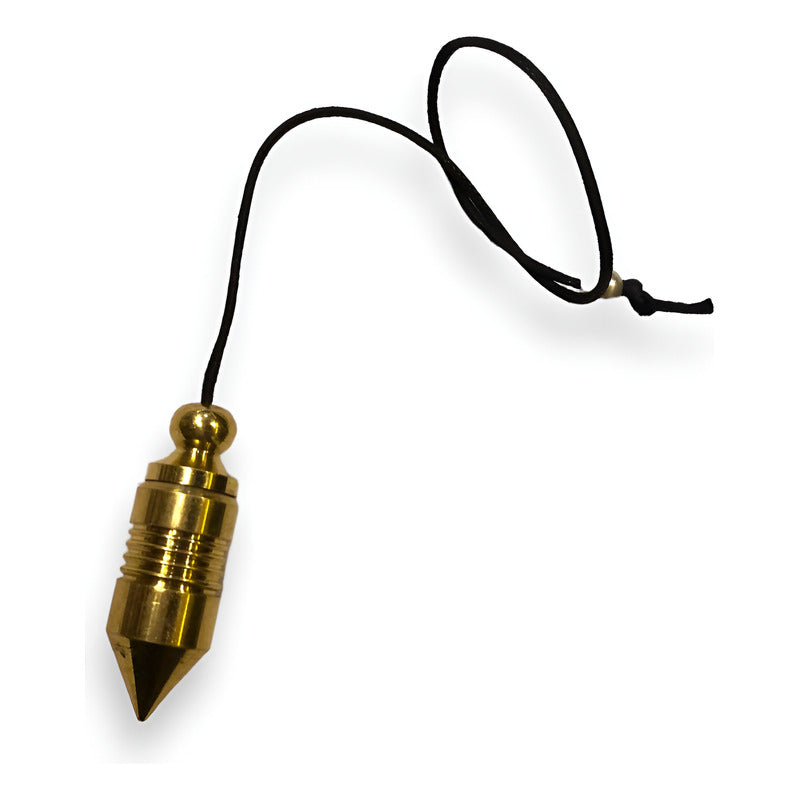 Pendulo Que 4cm De Metal Dorado by HEREJE
