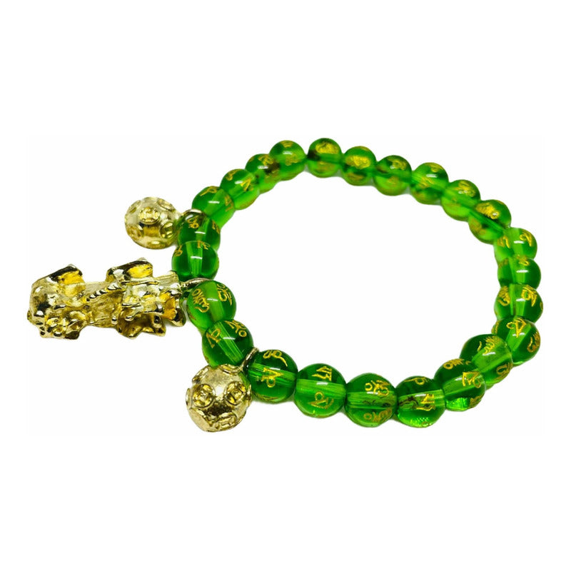 Pulcera Piyao Protección Feng Shui Pixiu Elástica 8-10cm by ARTICULOS ESOTERICOS LETY