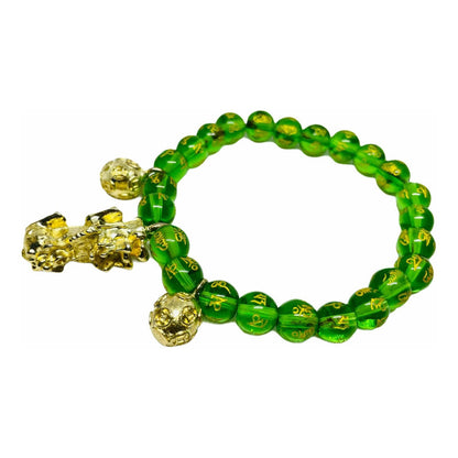 Pulcera Piyao Protección Feng Shui Pixiu Elástica 8-10cm by ARTICULOS ESOTERICOS LETY