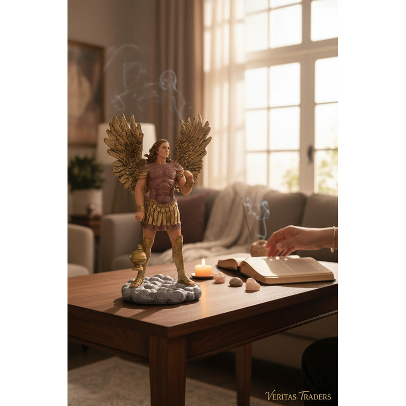 Arcangeles De 35cm Altura Figura De Resina Modelo A Elegir by HEREJE