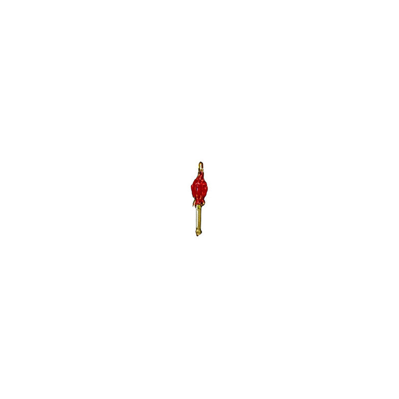 Espada Flamígera Amuleto De Feng Shui Dorada by HEREJE
