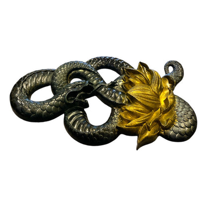 Serpiente Año Nuevo Chino Figura De Resina by HEREJE