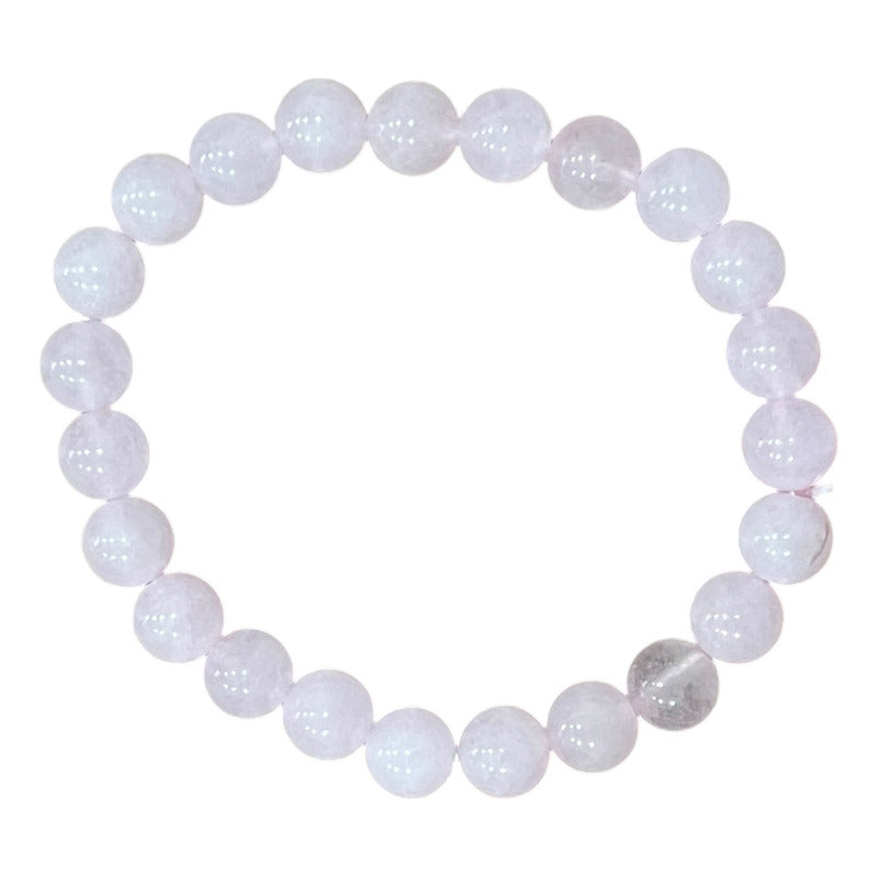 Pulsera Quartz Mediana De Cuarzo Pulido 8mm by HEREJE