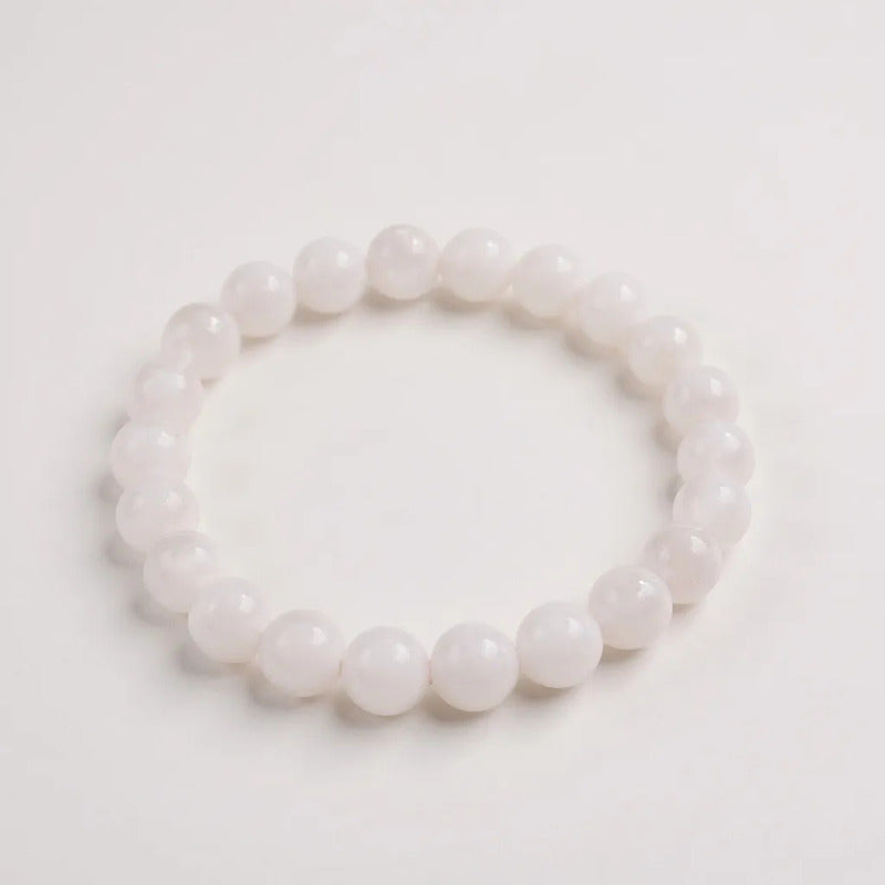 Pulsera Quartz Mediana De Cuarzo Pulido 8mm by HEREJE