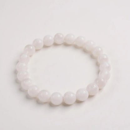 Pulsera Quartz Mediana De Cuarzo Pulido 8mm by HEREJE