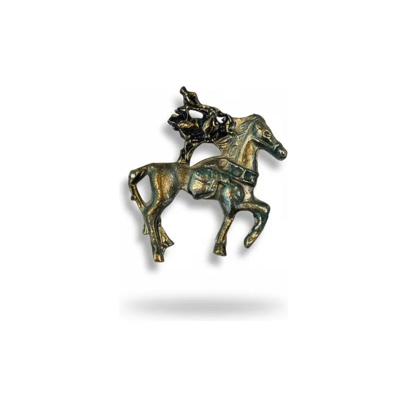 Caballo Con Mono O Mosca Amuleto Para Feng Shui 3 Cm Mosca by HEREJE