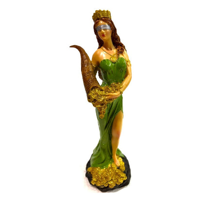 Diosa De La Fortuna, Abundia Resina 18 Cm by ARTICULOS ESOTERICOS LETY