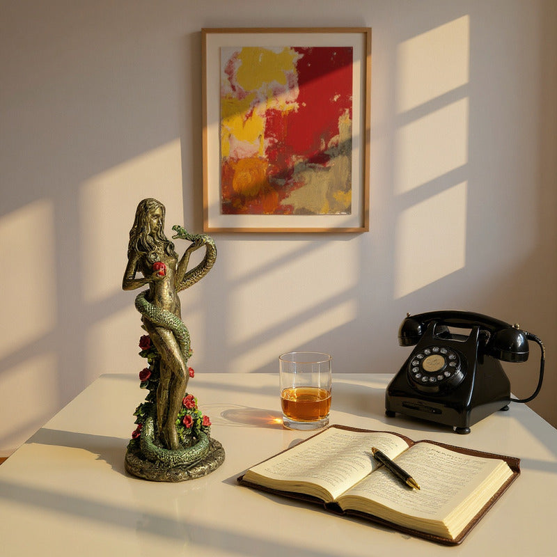 Eva Estatua De Resina 19x7x8cm by HEREJE