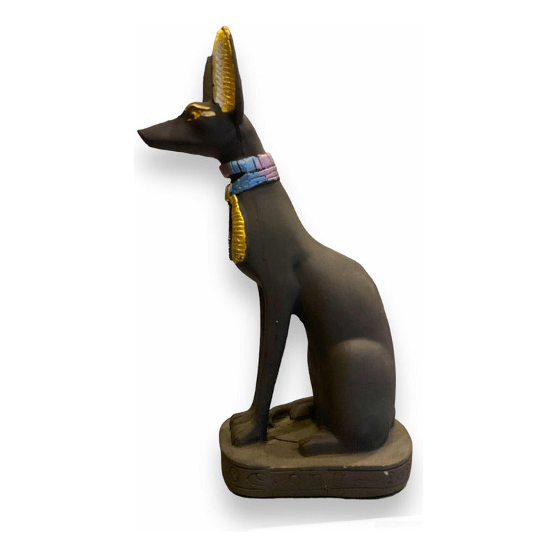 Anubis Echado Figura De Resina 20cm Negrob by HEREJE