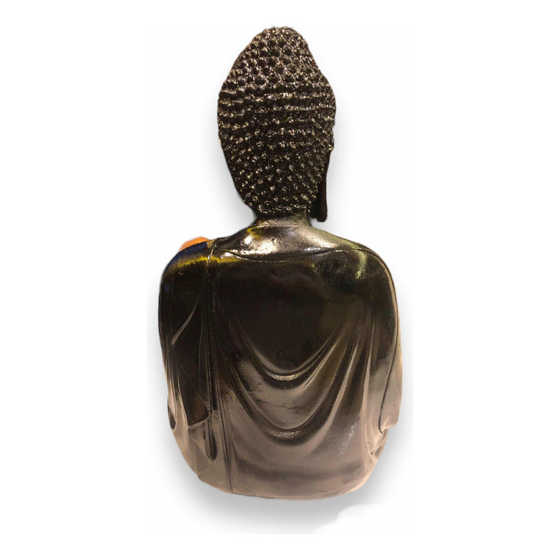 Buda Negro Grande 27 Cm Negro by HEREJE