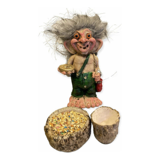 Troll Mini + Comedero + Semillas + Tarjeta Varios Modelos (2 by HEREJE
