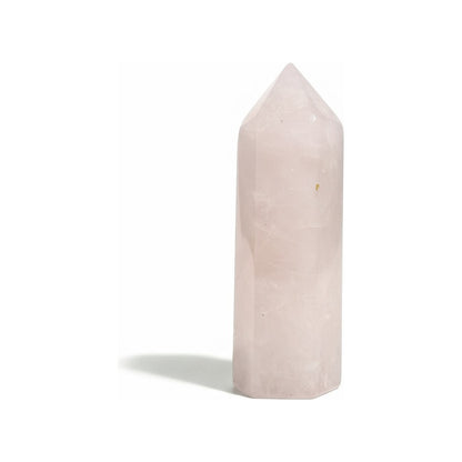 Obelisco De Cuarzo Con Los Chakras Grabados 7cm Rosa by HEREJE