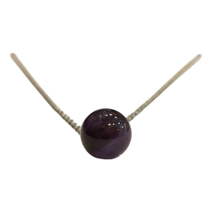 Cuarzo En Esfera Dije Con Cadena by HEREJE