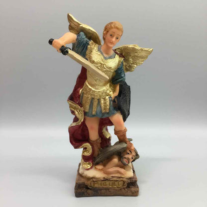 Juego 7 Arcangeles Figura Resina San Miguel, Jofiel, Chamue 7 Colores