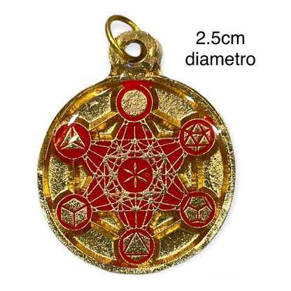 Metatron Dije Encapsulado 2.5 Diametro by HEREJE