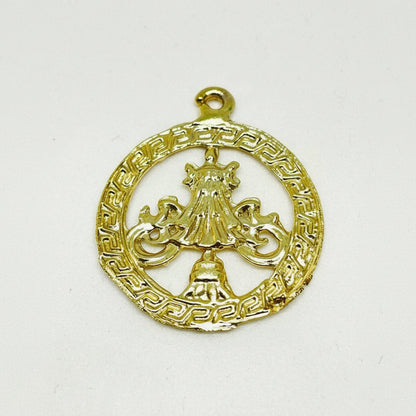 Estandarte De La Victoria Amuleto Feng Shui 4 Cm Dorado by ARTICULOS ESOTERICOS LETY