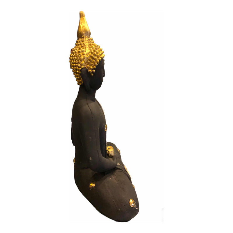 Buda Negro 25cm Negro by HEREJE