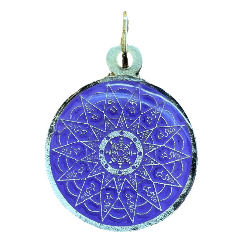 Rueda 28 Hums Amuleto Feng Shui Varios Colores T M 25mm by ARTICULOS ESOTERICOS LETY