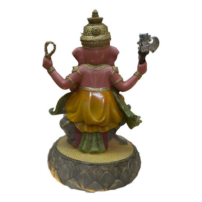 Estatua Ganesh Ratón Resina 20 Cm Altura. by HEREJE
