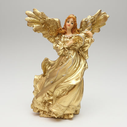 Angel De La Abundancia En Resina Nacional 27 Cm. by HEREJE