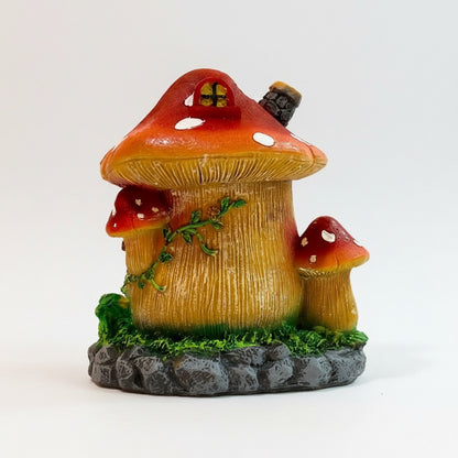 Casa Hongo Seres Elementales Resina Nacional 13 Cm by ARTICULOS ESOTERICOS LETY