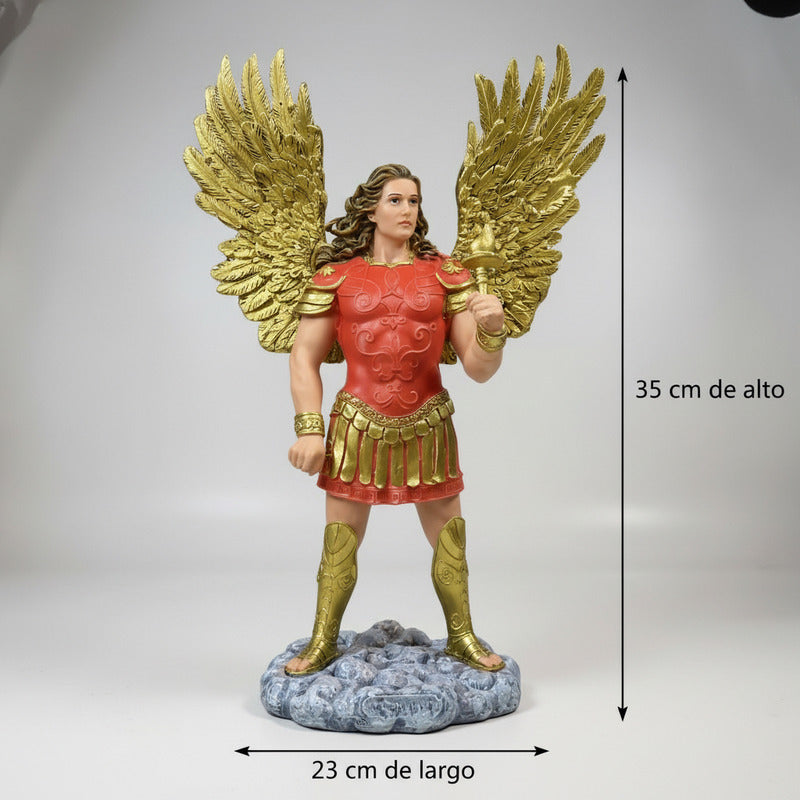 Arcangeles De 35cm Altura Figura De Resina Modelo A Elegir by HEREJE