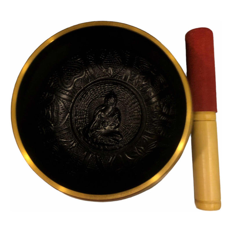 Cuenco Tibetano 15cm Dorado by HEREJE