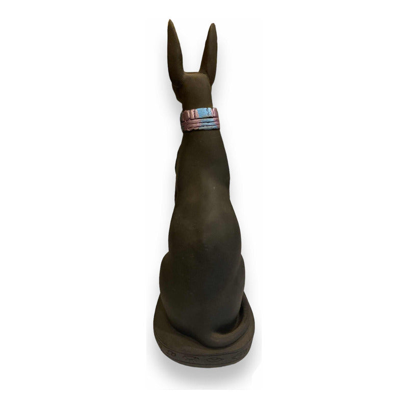 Anubis Echado Figura De Resina 20cm Negrob by HEREJE