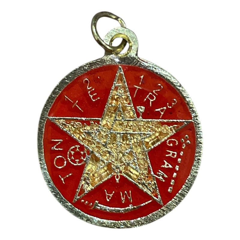 Dije Charm Hereje Estrella Zodiacal Brillante 25mm by HEREJE