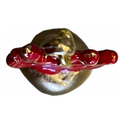 Bola De Fuego Amuleto De Feng Shui Baño De Oro 3 Cm Alto by ARTICULOS ESOTERICOS LETY