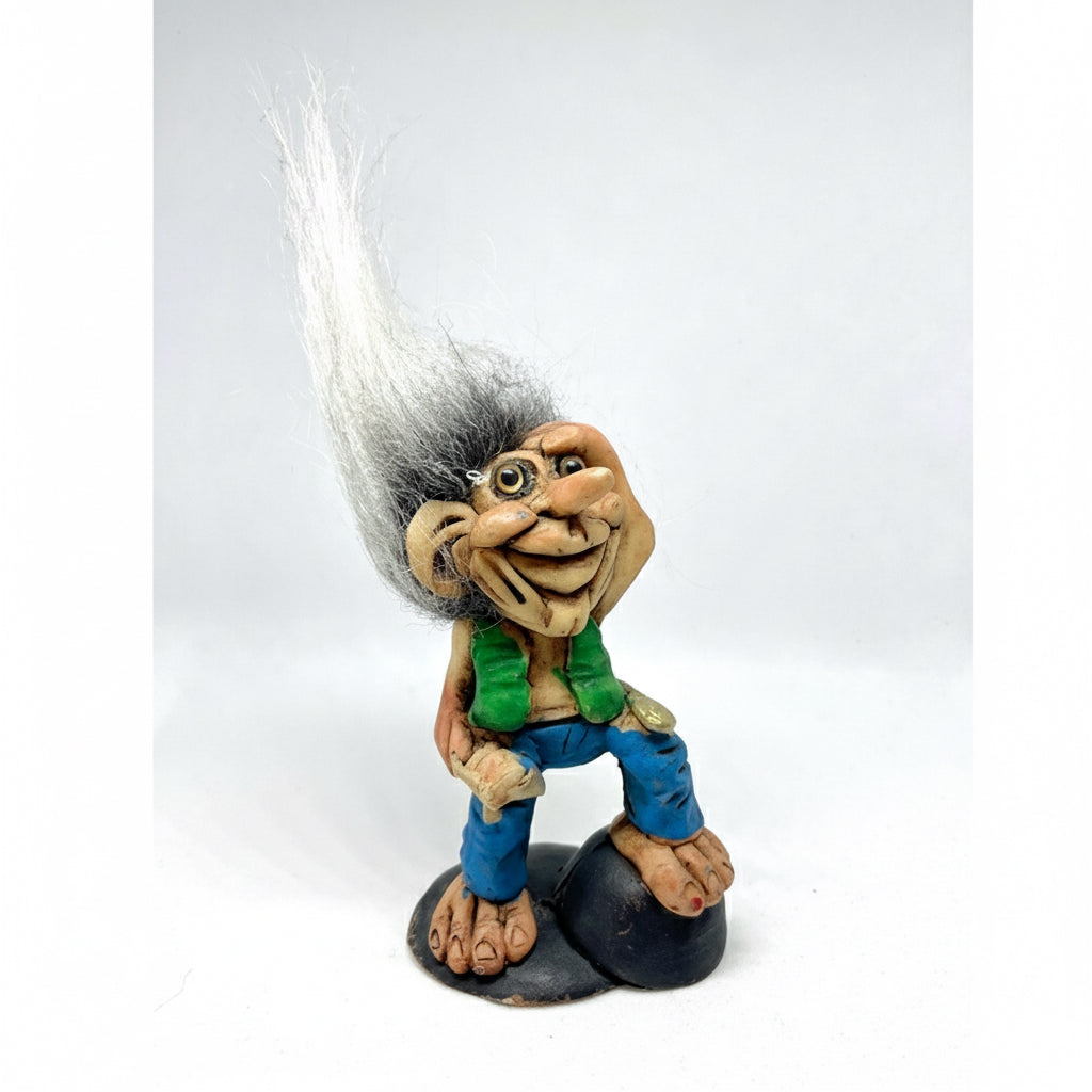 Troll Visionario Resina +semillas + Tarjeta Activación 11cm by HEREJE