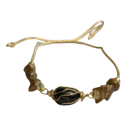 Pulsera Hereje Ajustable De Cuarzo by HEREJE