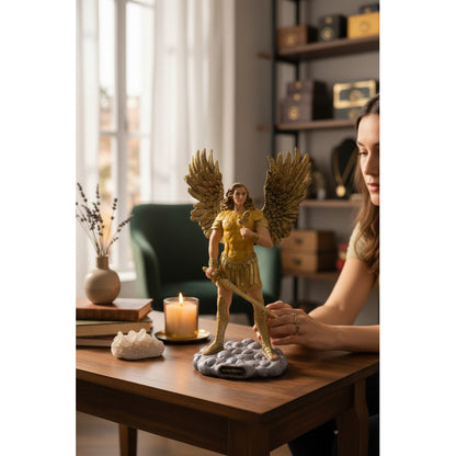 Arcangeles De 35cm Altura Figura De Resina Modelo A Elegir by HEREJE