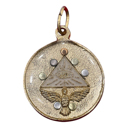 Pentagrama Ritualizado Mediano 7 Metales Tetragramaton 25mm by ARTICULOS ESOTERICOS LETY
