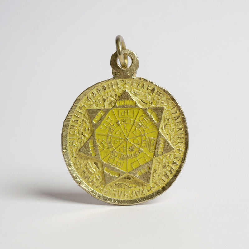 Sello Seite Arcangeles Metatron Dije Metal Encapsulado 30mm by HEREJE