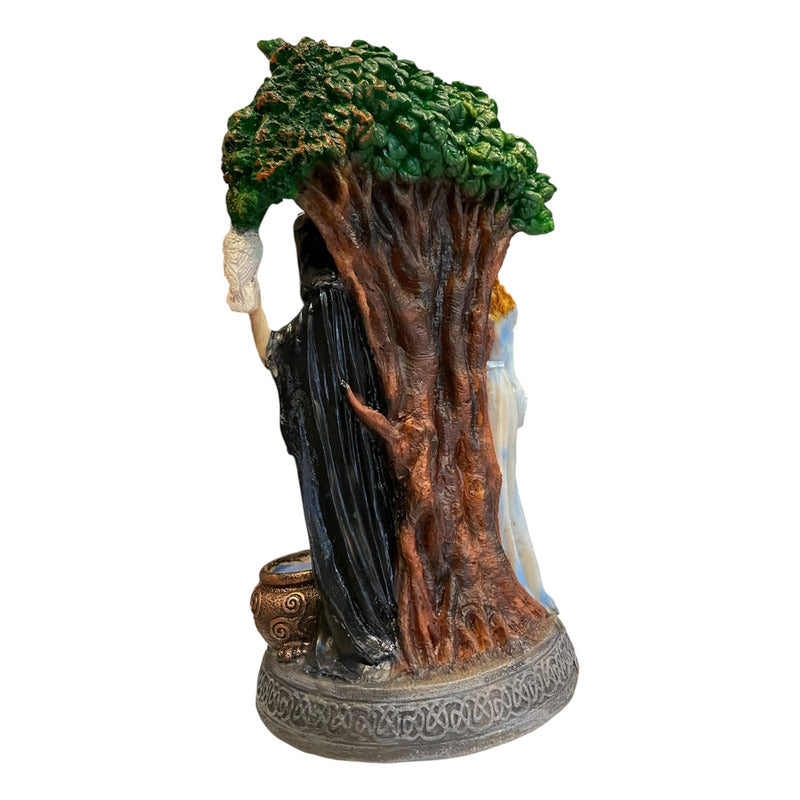 Triple Diosa Escultura De Resina 25cm De Altura Hecate Variado by HEREJE