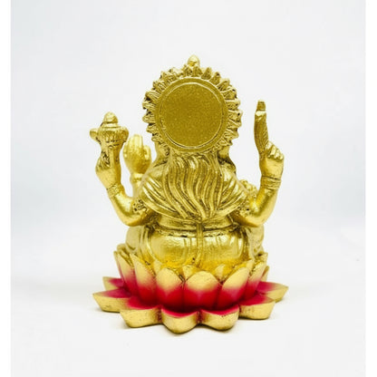Ganesh Flor De Loto Figura En Resina Nacional by ARTICULOS ESOTERICOS LETY