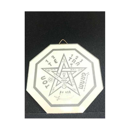 Tetragramaton 12cm Espejo Grabado by HEREJE