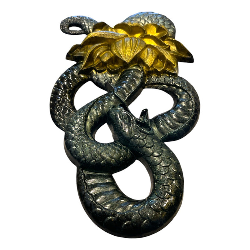 Serpiente Año Nuevo Chino Figura De Resina by HEREJE