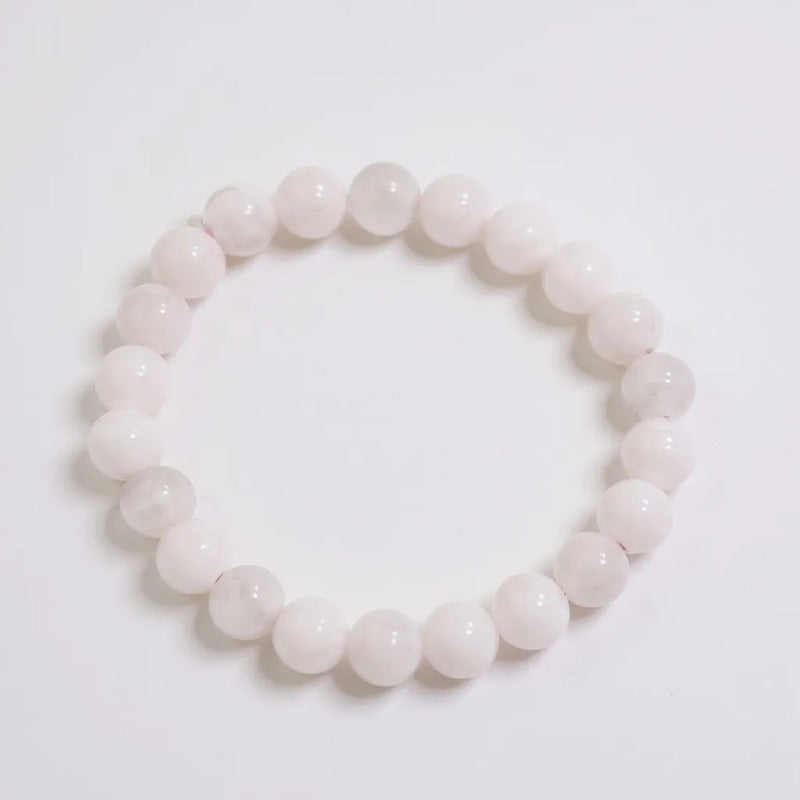 Pulsera Quartz Mediana De Cuarzo Pulido 8mm by HEREJE