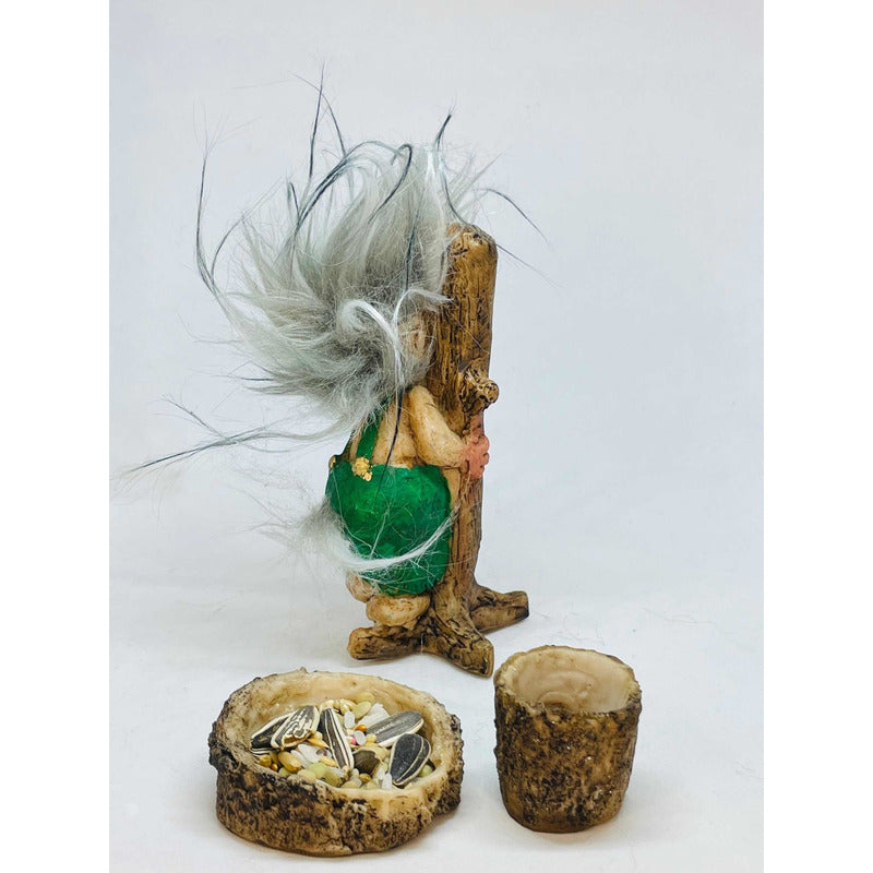 Troll Timidez 11 Cm Figura En Resina Nacional. Azul by HEREJE