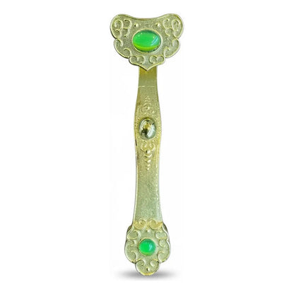 Ru Yi Amuleto De Metal Para La Riqueza 7.5 Cm Dorado by HEREJE