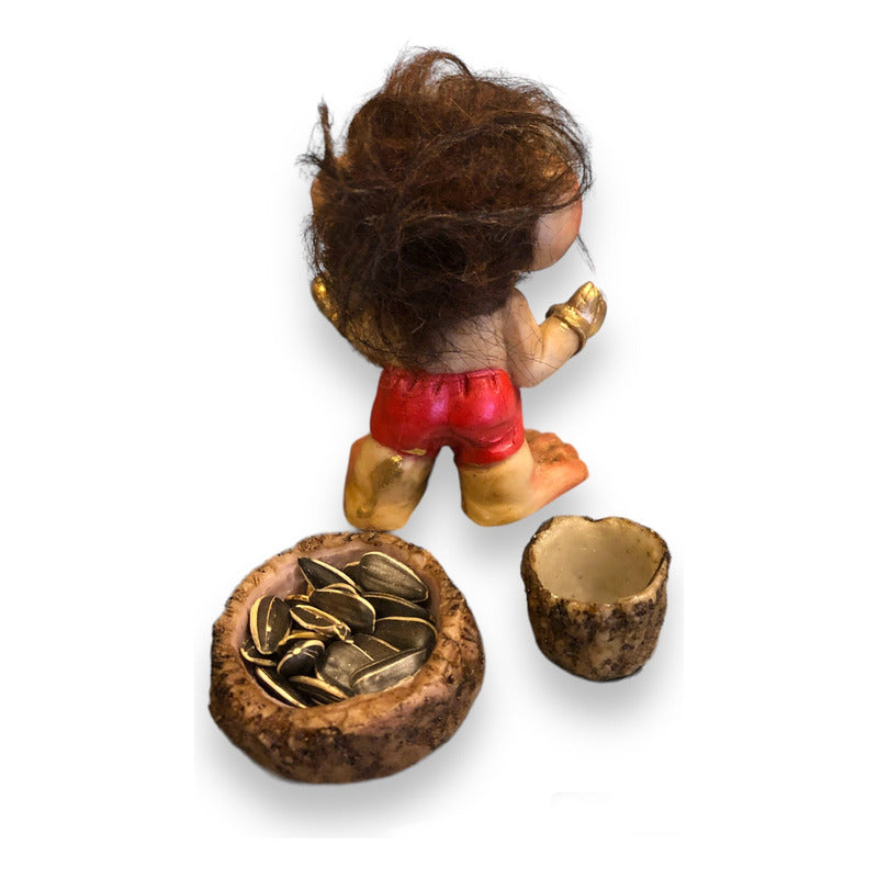 Troll Boxeador + Comedero 10 Cm Figura En Resina Nacional Variado by HEREJE