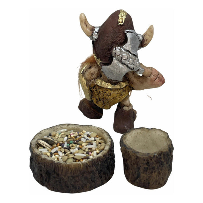 Troll Mini + Comedero + Semillas + Tarjeta Varios Modelos (2 by HEREJE