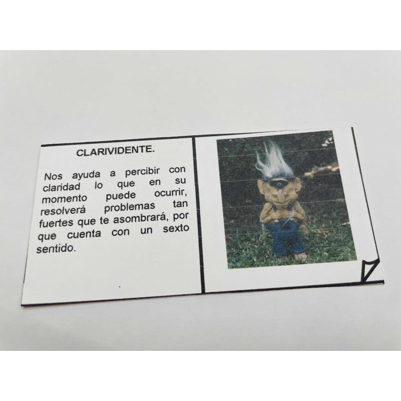 Troll Clarividente 11 Cm Figura En Resina Nacional. Verde O Azul by HEREJE