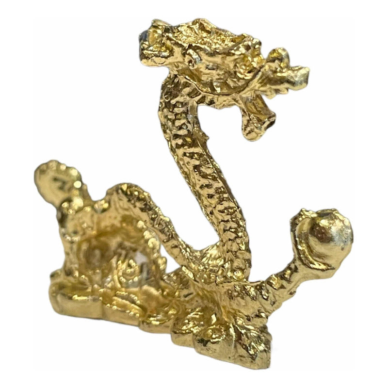 Dragón Amuleto De Protección Dorado by ARTICULOS ESOTERICOS LETY