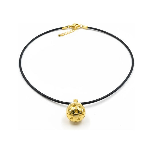 Llamador De Angeles Sencillo En Metal Dorado Dorado by HEREJE