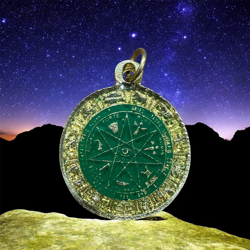 Dije Charm Hereje Estrella Zodiacal Brillante 30mm by HEREJE