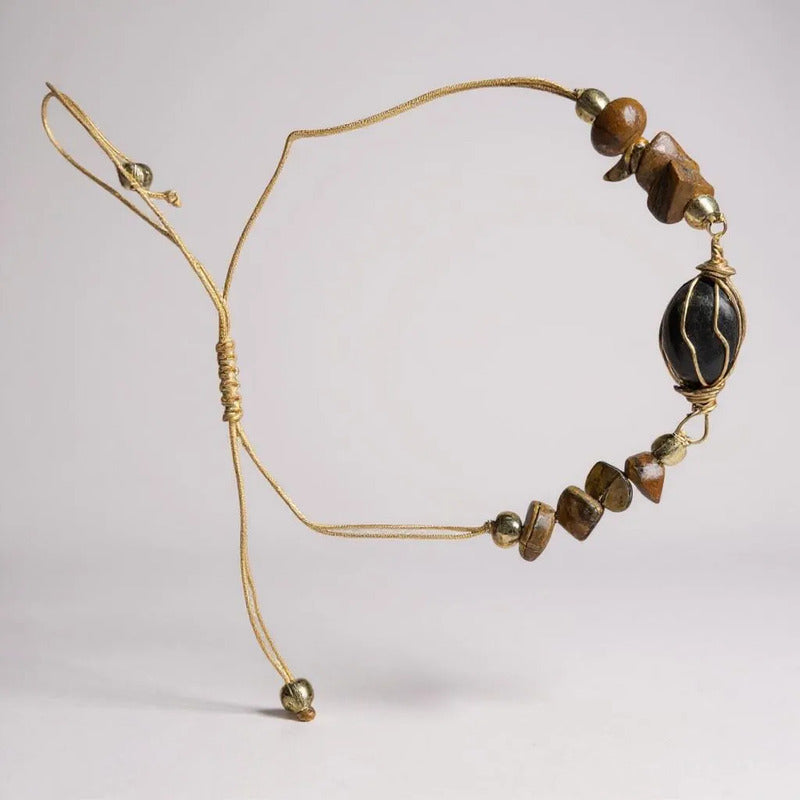 Pulsera Hereje Ajustable De Cuarzo by HEREJE